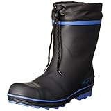 [キタ] 安全長靴 作業長靴 メガセーフティ カバー付きショートタイプ KR-7310 ブルー JP S(24cm)