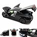 JCC 1/24 Diecast Taxi Alloy Model Car,Pull Back Toy, with Light and Sound, 4 Opening Parts (Doors/Hood/Trunk), for Kids Age 6 Year and UP（Black）