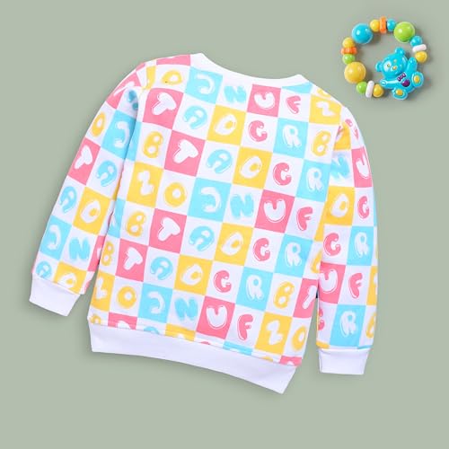 Image of LuvLap Baby Boys Full Sleeve Sweatshirt & Pyjama Set Pack of 1