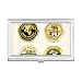 Logo Taiwan Features Travel Business Card Holder Case Pocket Box Wallet