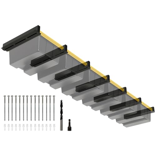 6-Bin Overhead Garage Storage Rack