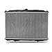 PHILTOP CU1752 Engine Coolant Aluminum Radiator Compatible with 1995 1996 1997 1998 1999 Maxima, 1996 1997 1998 1999 I30