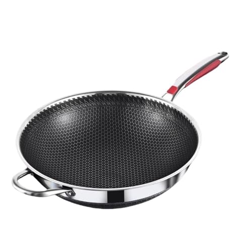 Wok de acero inoxidable 316 texturizado 30 cm