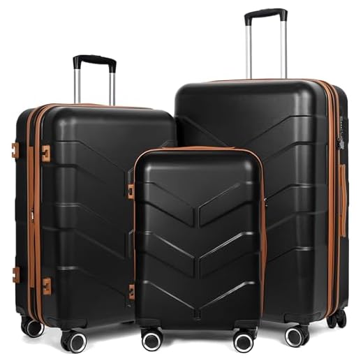 Durable TILYMOL Luggage Set with Spinner Wheels