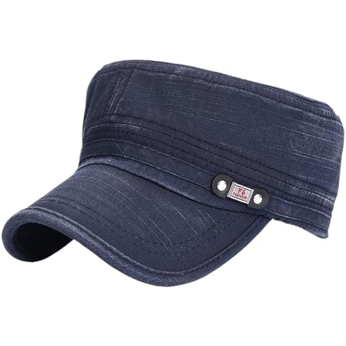 Flat Cap for Men, Newsboy Hats for Men Flat Cap Cotton Adjustable Breathable Driving Hunting Hat for, Newsboy hat, Mens Dress Hats, Mens