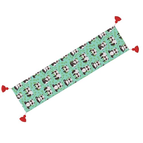 Chemin de table de Noël panda mignon : le cadeau idéal pour amoureux de déco - 3