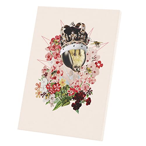 Poster Reine Elizabeth Abeille 40x56 : Réveillez Vos Murs Blancs Monotones