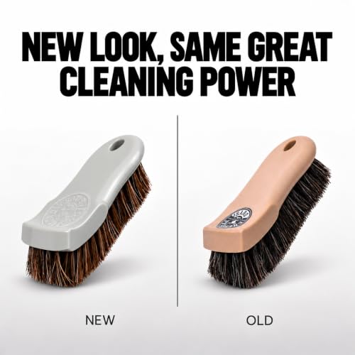 Chemical Guys Leather Cleaner and Conditioner Kit with Brush | Horse hair brush for car, furniture, jackets, and shoes, 3-item leather care bundle, 3 piece leather care kit with brush - image 8