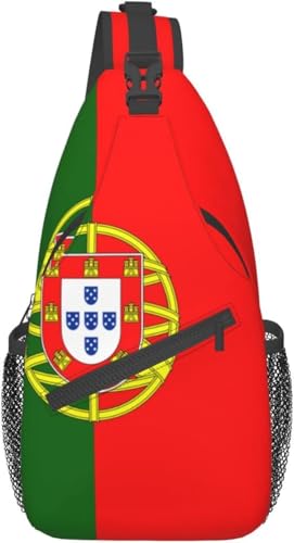 Mochila bandolera Portugal unisex para uso diario miniatura 1