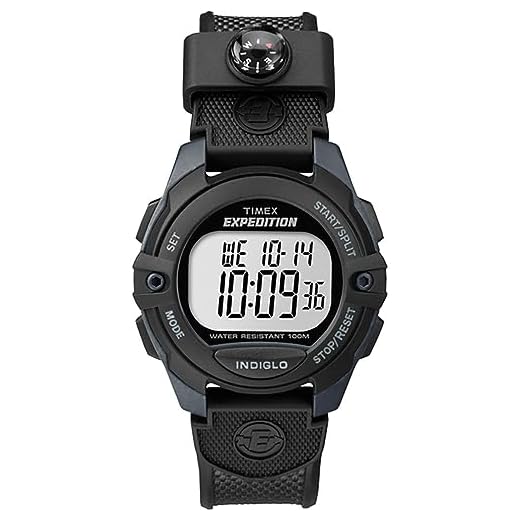 Timex Expedition Chrono/Alarm/Timer Watch - Black [TW4B07700JV]