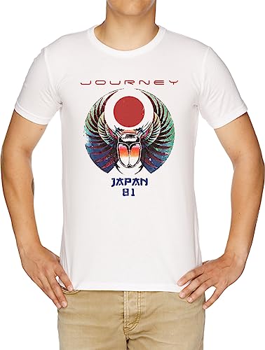 Journey 81 Camiseta Hombre Blanco