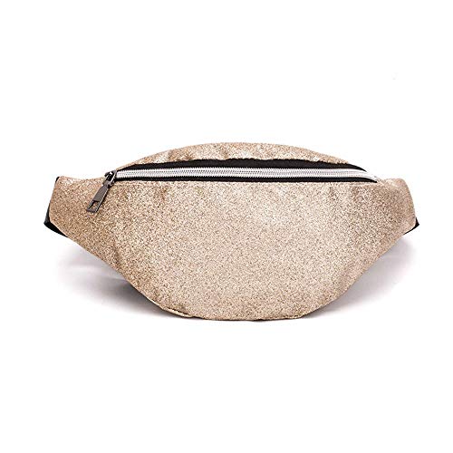 Holographische Gürteltaschen Frauen-Punk-wasserdichte glänzende Gürteltasche Fanny Pack PVC Cover