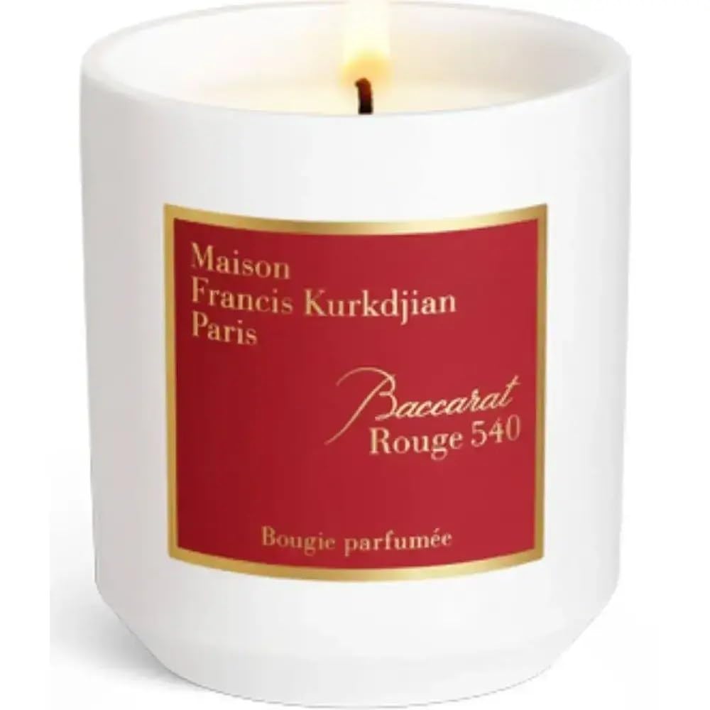 Maison Francis Kurkdjian Baccarat Rouge 540 Candle, Floral, Ambery, Woody, 9.6 oz