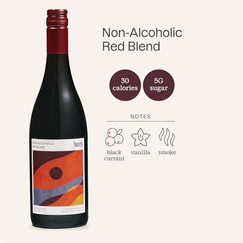Surely Non Alcoholic Wine, Red Blend