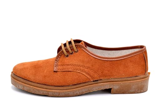 Zapatos de Campo Hombre Piel Serraje - Antideslizantes para Trabajo en el Campo, Agricultura, Huerto o Uso Diario (arena, Sistema tallas calzado EU, Adulto, Hombre, Números, mediano, 41)