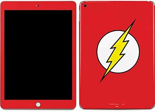 Skinit Decal Tablet Skin Compatible with iPad 9.7in (2018) - Officially Licensed Warner Bros The Flash Emblem Design