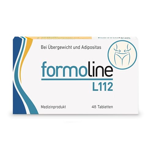 formoline L112: Kalorienmagnet zum Abnehmen, mit Wirk-Ballaststoff L112 auf natürlicher Basis zur Gewichtsreduktion & -kontrolle bei Übergewicht, Klinisch belegt, 48 Tabletten formoline L112: Kalorienmagnet zum Abnehmen, mit Wirk-Ballaststoff L112 auf natürlicher Basis zur Gewichtsreduktion & -kontrolle bei Übergewicht, Klinisch belegt, 48 Tabletten