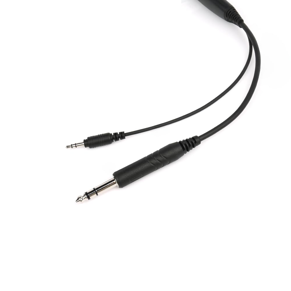 Amazon.co.jp: Wirenest Aviation ヘッドセット オーディオ録音 3.5mm