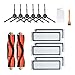 XIAOXIN Home Appliance Filter Kit Geeignet für Roborock S6 MAXV S6 Pure S6 S5 MAX S5 S4 E4 Roboter-Staubsauger Ersatzteile Zubehör Kleine Hausgeräte-Teile (Color : As Shown)