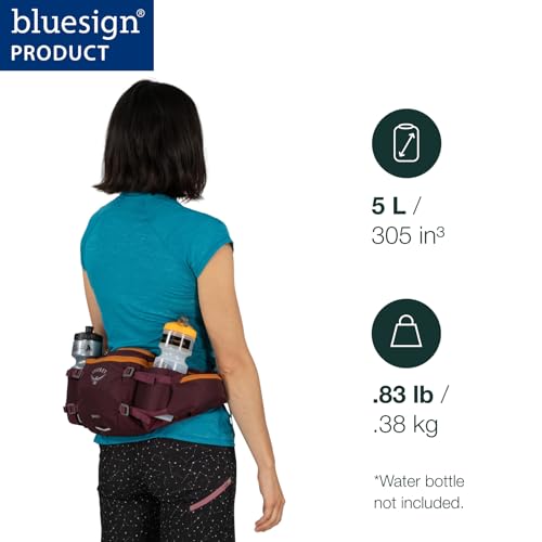 Osprey Savu 5L Unisex Biking Waist Pack, Black