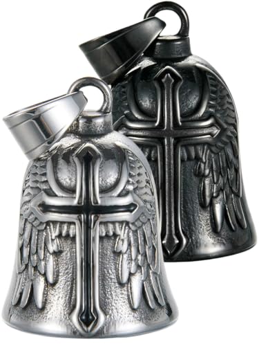 Image of Motorcycle Bell Guardian Angel Gremlin Lucky Charm Gift For Riders
