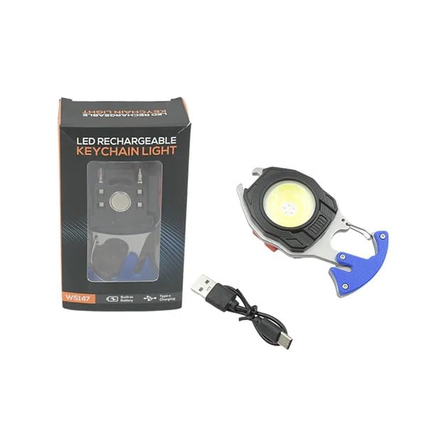 The RETAKE Rechargeable LED Keychain Flashlight – 6 Modes, Super Bright-image-27
