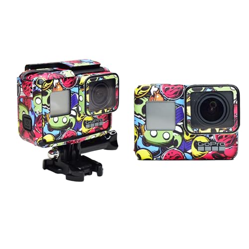 Image of Action Pro Camera Skin Wrap Compatible with GoPro Hero 5 /6 /7 Action Camera