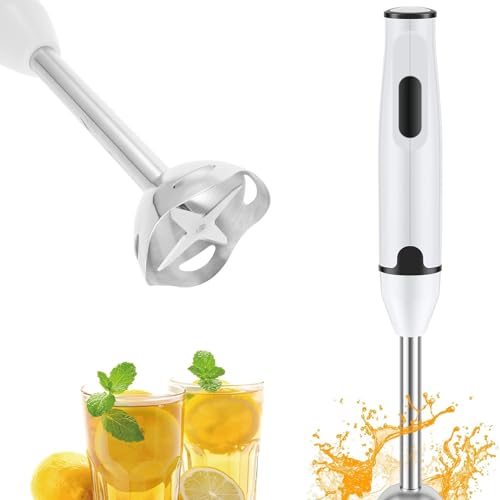 UR Immersion Blender 400W Handheld Blender Household Multifunctional Stick Blender Electric Food Processor Kitchen Gadget for Smoothies, Soups, Sauces, Baby Food