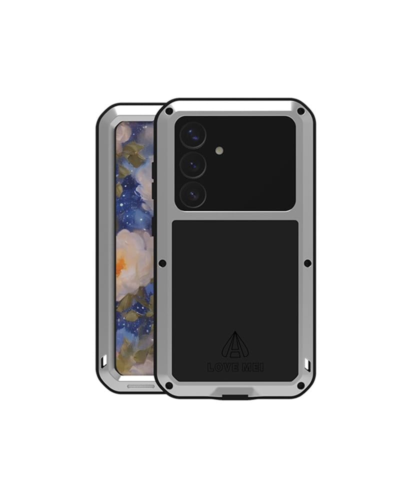 LOVE MEI Odporne na wstrząsy i wodoodporne etui do Samsung Galaxy S25 Plus Integral 360 Francja białe