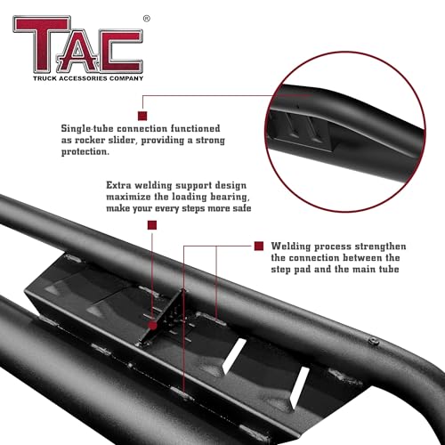 Estribos TAC EHD para Toyota Tacoma Doble Cabina miniatura 5