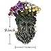 mildahjoy Tree Face Sculpture, Flower Planter Pot Hand-Painted Greenman Tree Face Garden Decoration for and Home Décor