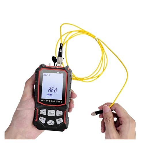 光パワーメーター, NF-918S ケーブルテスター LCDディスプレイ 光パワーメーター ポータブル光ファイバーテスター ビジュアルフォルトロケーター ネットワークツール,広い測定範囲