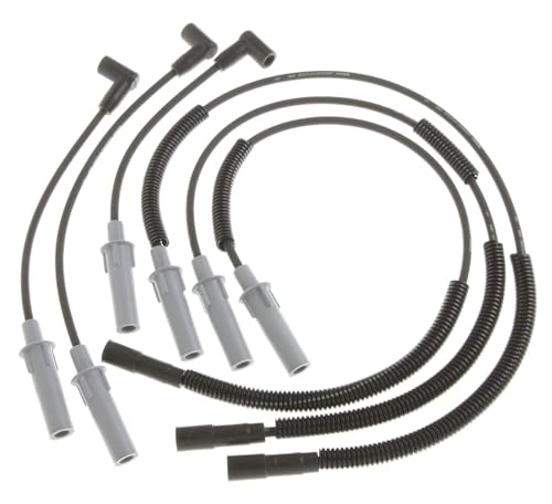 Edinstry Spark Plug Wire Set, High Performance Spark Plug Wires with Durable Terminals, High Dielectric Insulator, and Corrosion Resistance for Optimal Ignition