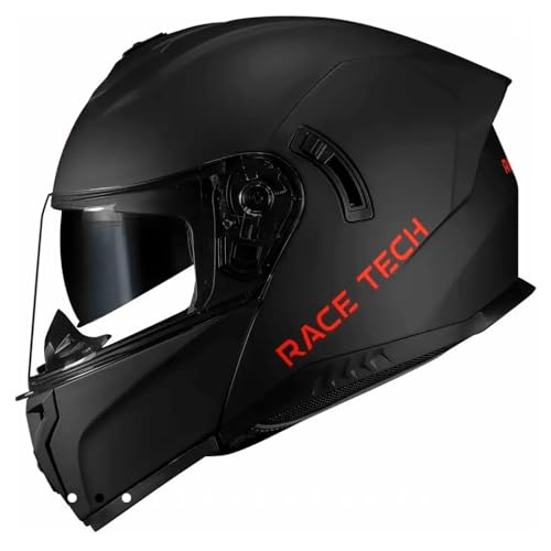 Capacete Race Tech Signal - Preto Fosco Escamoteável C/ Óculos 60/L