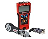 RS PRO 2670 Netzwerktester mit Tonsignal, Netzwerk Prüfgerät, Cat5, Cat6, Cat7, F, RJ12, RJ45