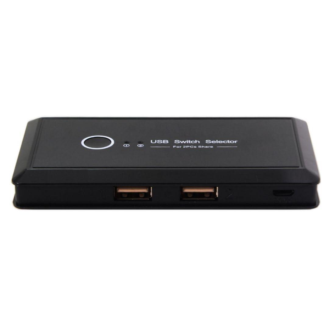 Chenyang USB 2.0 KVM Sharing Switch Selector 2 Computer condividono 4 Dispositivi USB per Tastiera, Mouse, Scanner, Stampante