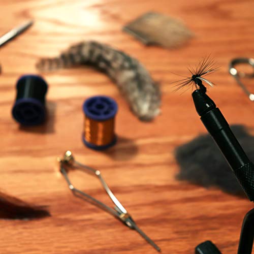 Scientific Anglers Deluxe Fly Tying Kit with Vise, Materials, Tools, Hooks, and Instructional DVD in Travel Case - Thumbnail 5
