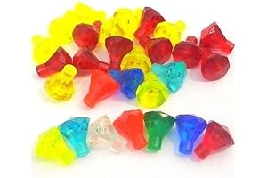 28x LEGO Jewels: Diamonds, Gems, Crystals, Rocks