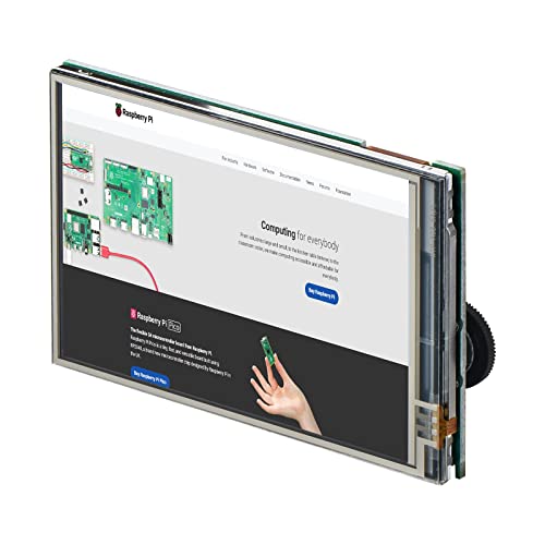 iUniker 3.5 Inch Touchscreen for Raspberry Pi Zero With Backlight Knob - 60+ FPS, 480x320 Resolution, High Speed Screen for Pi Zero W 2/W/1.3