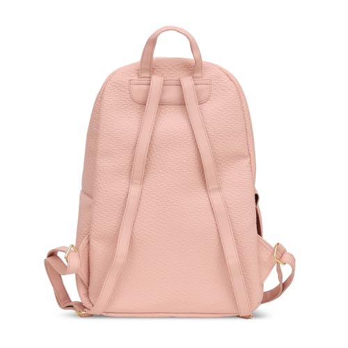 Image of Caprese Comet Casual Backpack | Fashion Backpack for Women with Adjustable Strap & Secure Zip Closure | Spacious, Versatile for Daily Use, Ideal for Students, Professionals & Travelers