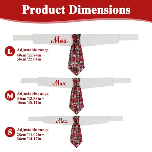 Corbata personalizada para perro Dyoart talla S miniatura 4