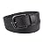 Dickies Men's Big and Tall 100% Leather Jeans Belt with Stitch Design and Prong Buckle, black, 46 (Waist: 44)