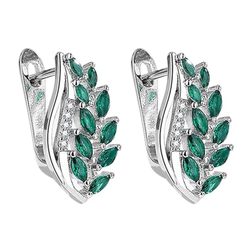 Pendientes de aro de resina con forma de corazón para mujer, aretes de tuerca de imitación multicolor con circonita cúbica para mujer, cumpleaños, Navidad, amigos, aretes neutros, talla única, Zinc