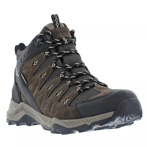 Eddie Bauer Men's Work Boots Men's Waterproof Tactical Boots for Men - Brown 8.5