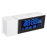 Yechiry Reloj Despertador, Hogar y Oficina (Blanco 4000K)