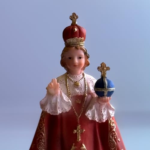 Estatua de Resina Niño de Praga 8 pulgadas miniatura 5