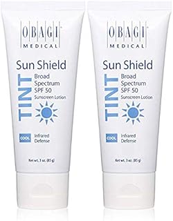 Obagi Medical Sun Shield Tint Broad Spectrum SPF 50 Sunscreen, 3 oz Pack of 2