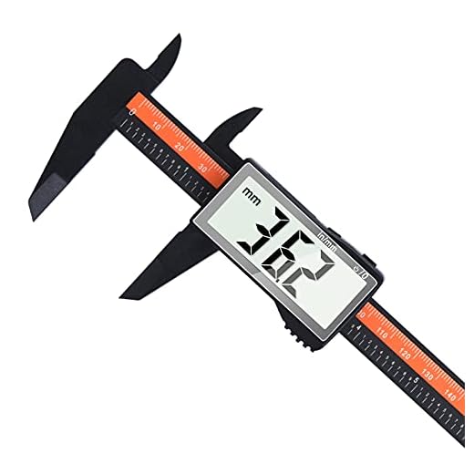 Calibre Digital, Lytool Pie de Rey Digital Calibrador Digital Profesional Electrónico Vernier Caliper 150mm/6Inch, Gran Pantalla LCD, Medida de Exterior Diámetro Interior Profundidad