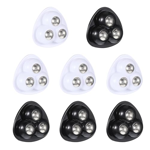 Qianyu 8Pcs Self Adhesive Mini Caster Wheels 360° Swivel Universal Wheel Sticky Pulley Appliance Sliders Stem Casters Stainless Roller Bearing for Small Kitchen Appliances Storage Box Trash Can Furnit Qianyu 8Pcs Self Adhesive Mini Caster Wheels 360° Swivel Universal Wheel Sticky Pulley Appliance Sliders Stem Casters Stainless Roller Bearing for Small Kitchen Appliances Storage Box Trash Can Furnit