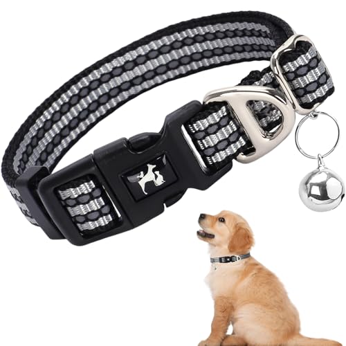 Collar Reflectante para Perros Pequeños XS y S Nylon Ajustable